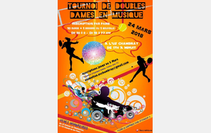 Tournoi doubles dames en musique